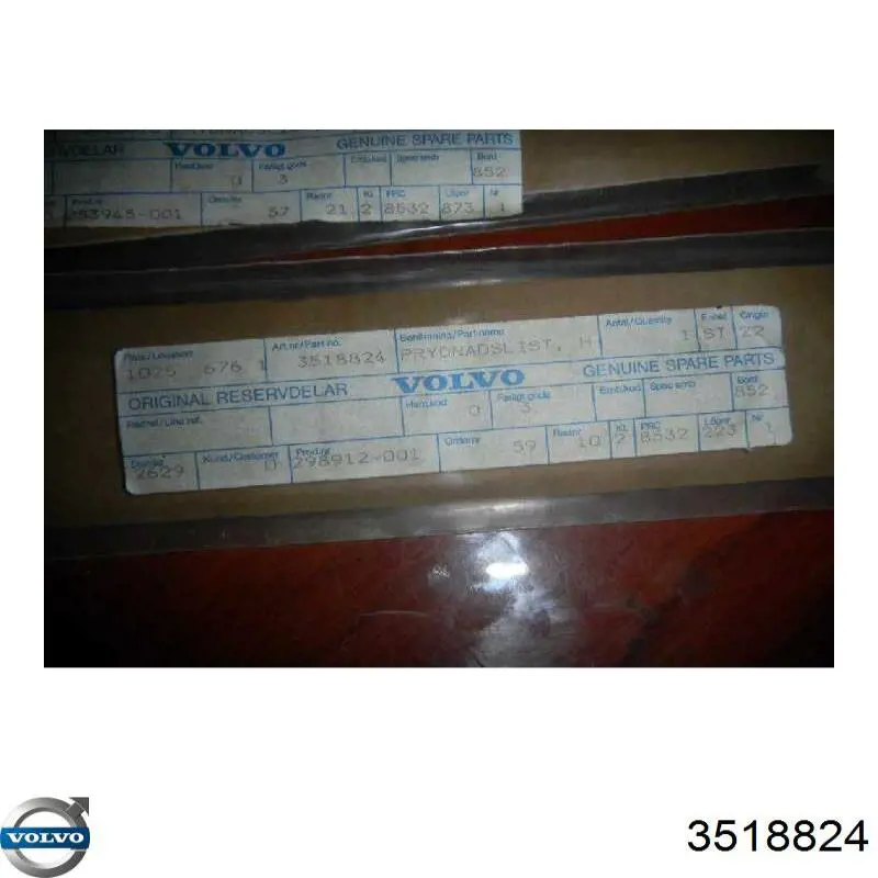  Volvo 3518824 цена, от 43.91 USD