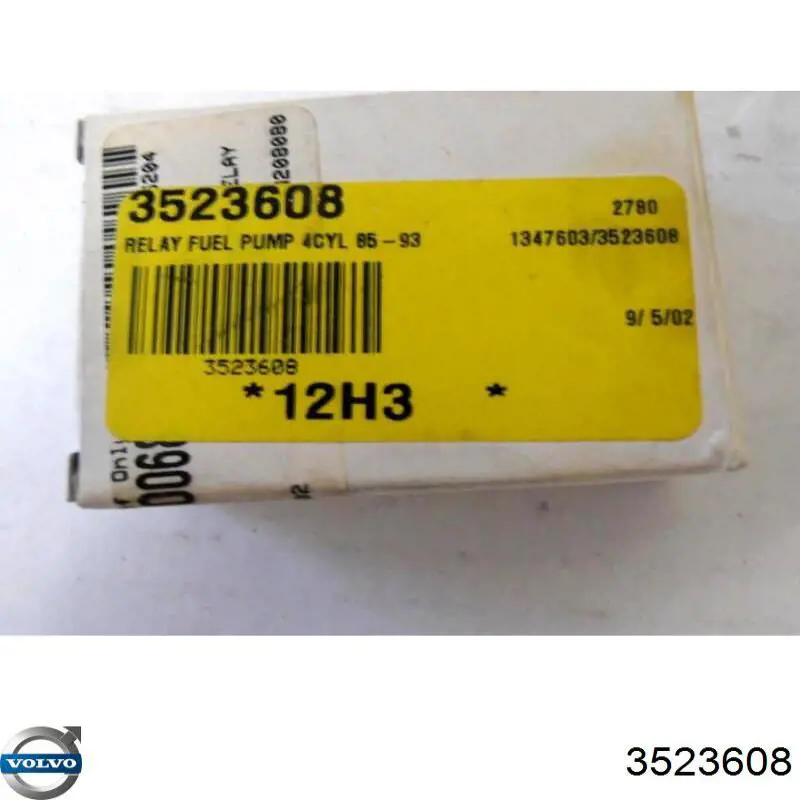 Реле топливного насоса Volvo 3523608