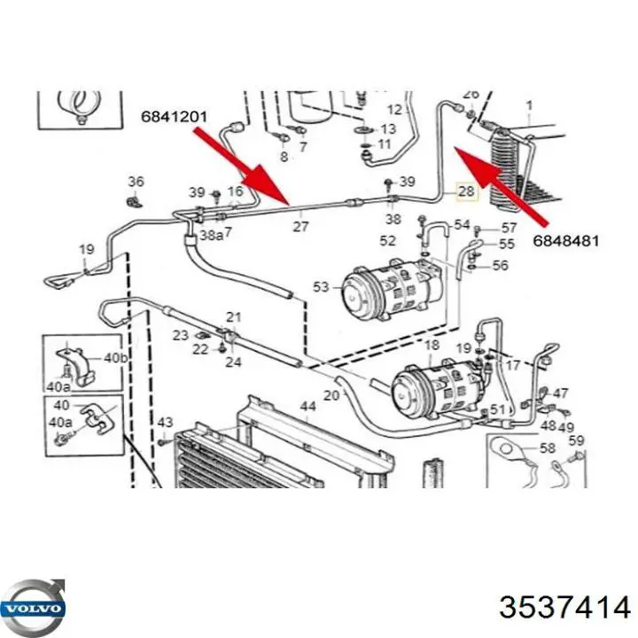 Купить 3537414 Volvo 