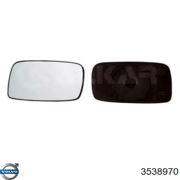 Зеркальный элемент водительского зеркала Volvo 3538970 цена, от 14.96 USD