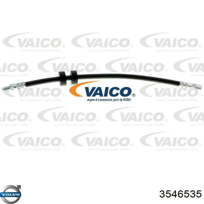 Купить 3546535 Volvo Шланг тормозной передний