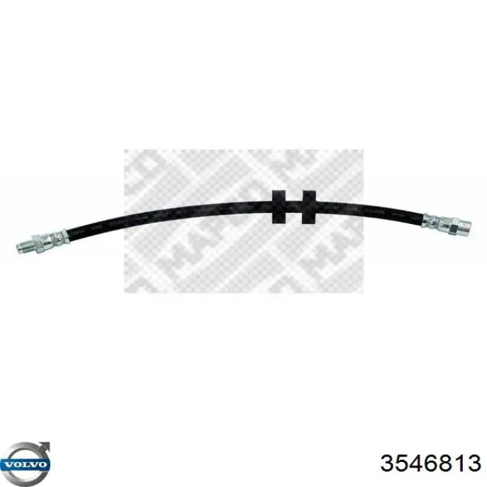Шланг тормозной передний Volvo 3546813