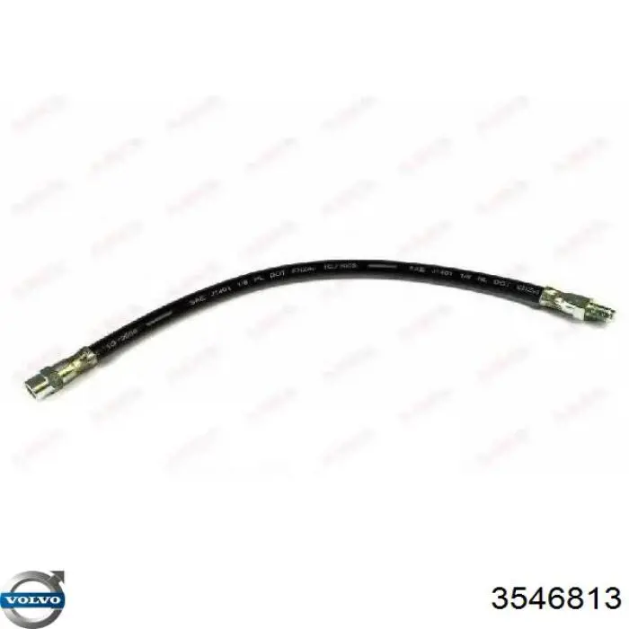 Шланг тормозной передний 3546813 Volvo