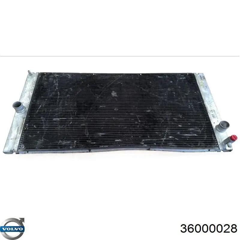 Радиатор охлаждения двигателя Volvo 36000028 цена, от 163.74 USD