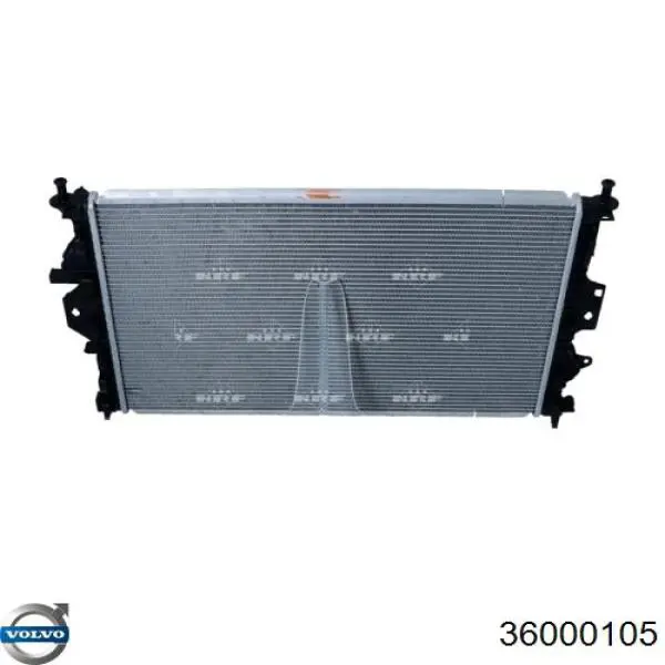 Радиатор охлаждения двигателя Volvo 36000105 цена, от 79.22 USD