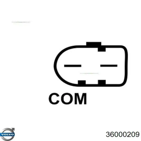 Генератор 36000209 Volvo
