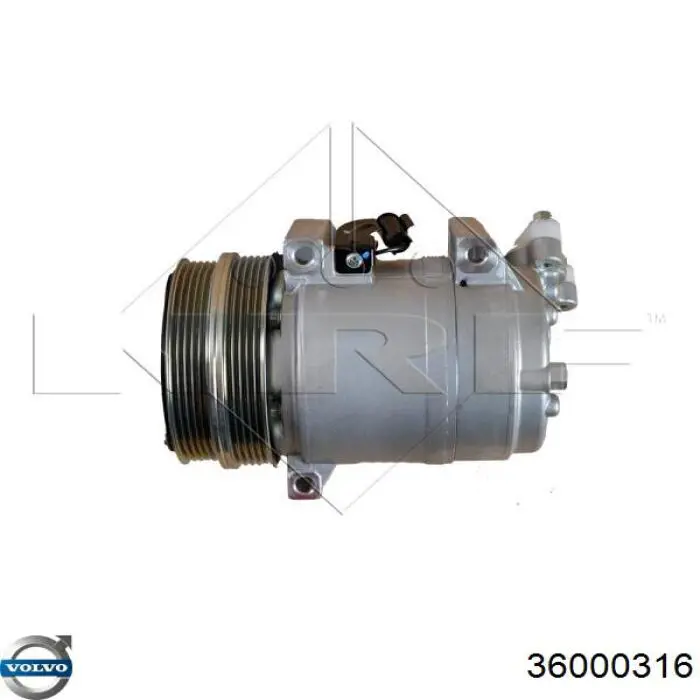Компрессор системы кондиционирования Volvo 36000316 цена, от 118.11 USD