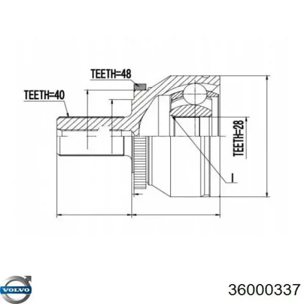 Привод передний правый Maxgear 492538 цена, от 156.43 USD