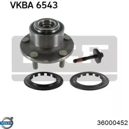 36000452 Volvo Полуось передняя, правая