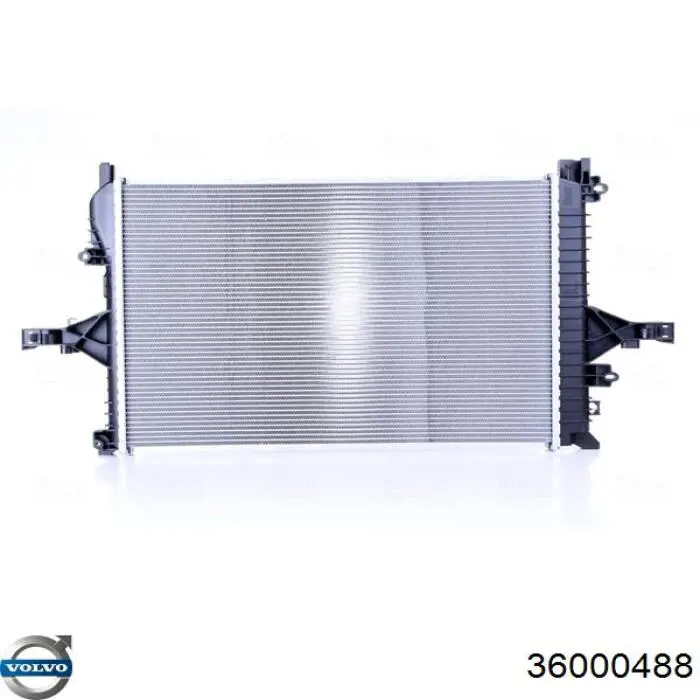 Радиатор охлаждения двигателя Volvo 36000488 цена, от 114.02 USD