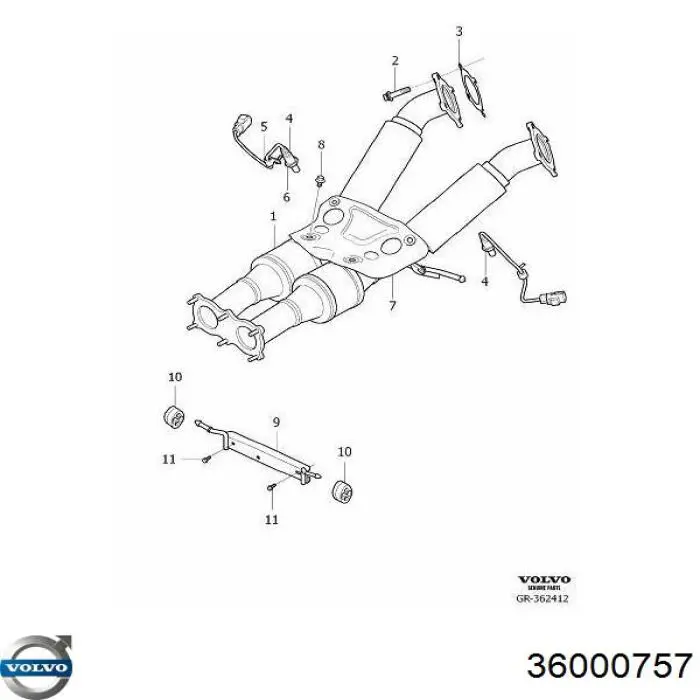 36000757 Volvo 