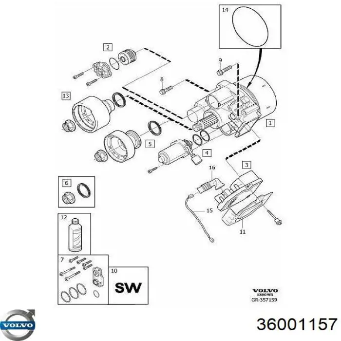 36001157 Volvo 