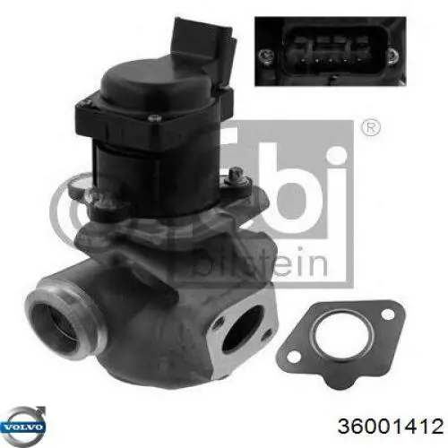 Купить 36001412 Volvo Клапан EGR системы рециркуляции отработавших газов