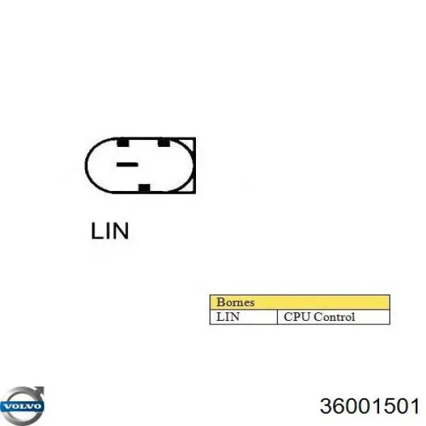 Купить 36001501 Volvo Генератор