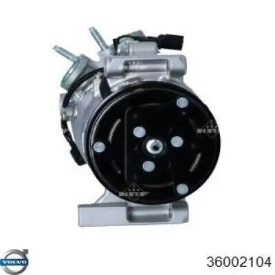 Компрессор кондиционера 36002104 Volvo