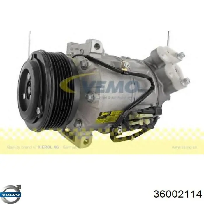 Компрессор системы кондиционирования Volvo 36002114 цена, от 351.23 USD