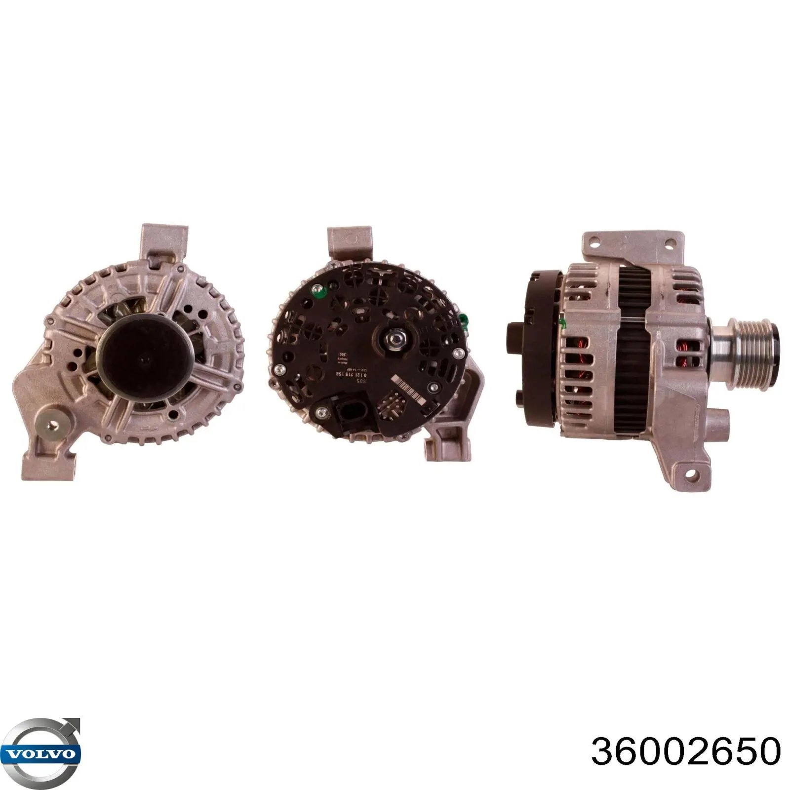 Автомобильный генератор Volvo 36002650 цена, от 549.92 USD