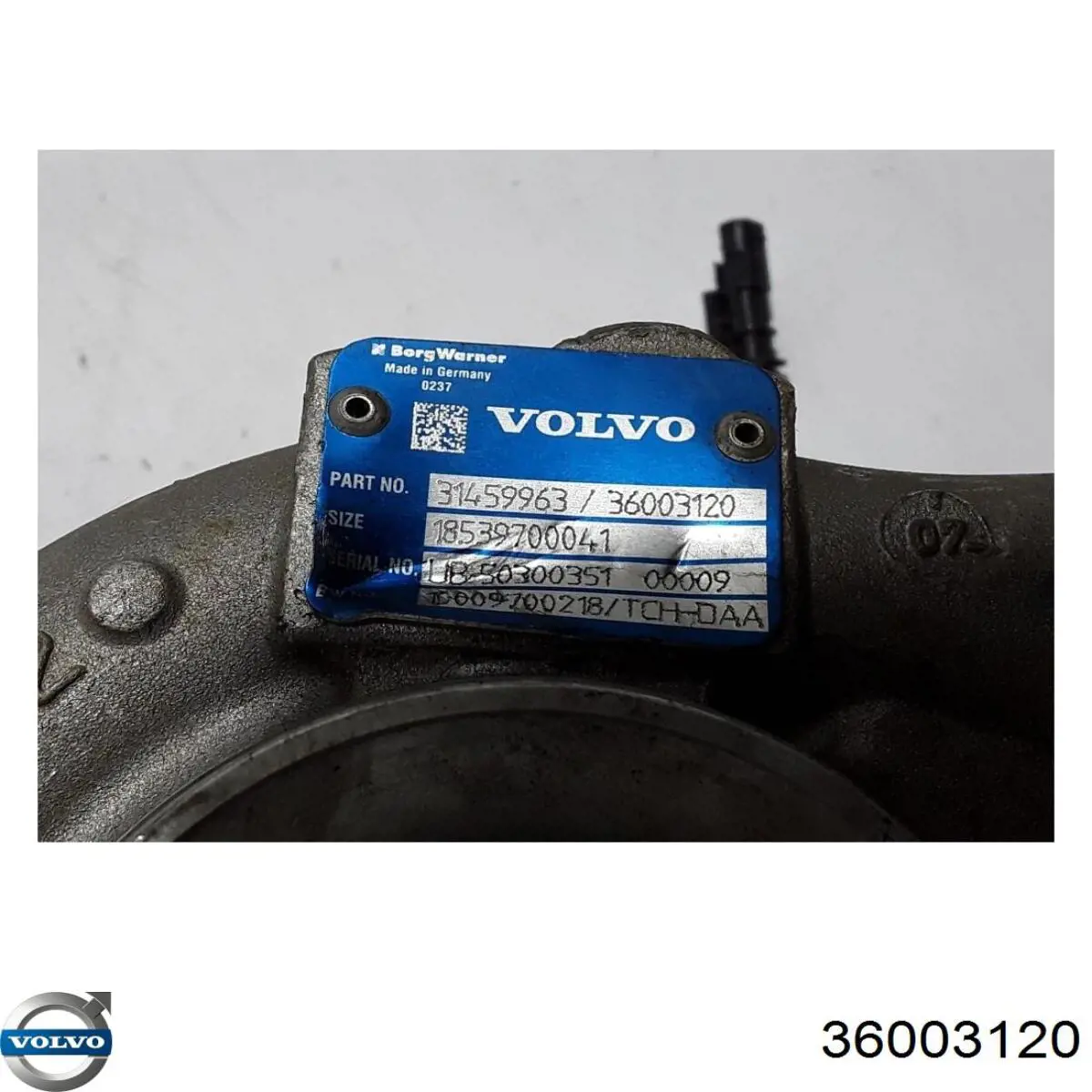 Прокладка турбины 36010080 Volvo