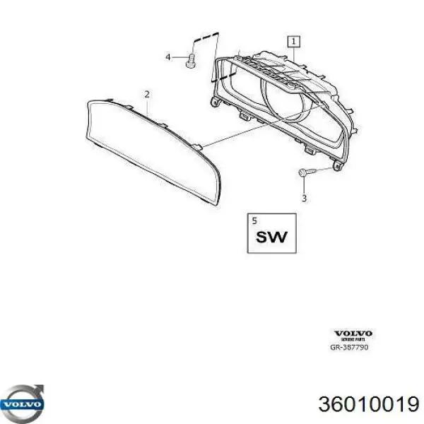  Volvo 36010019 цена, от 253.38 USD