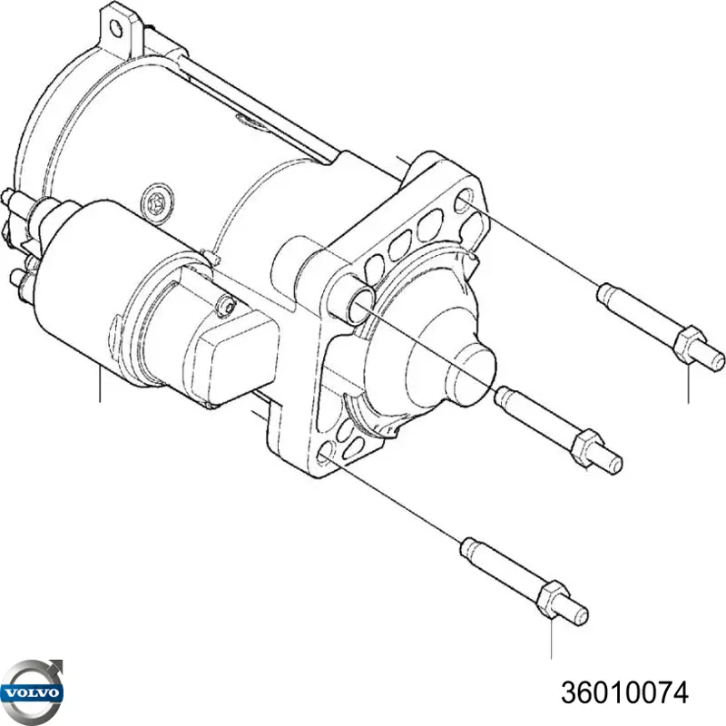 Купить 36010074 Volvo Стартер