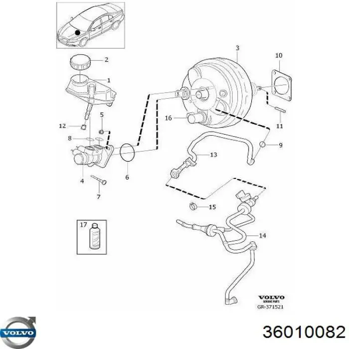 36010082 Volvo 