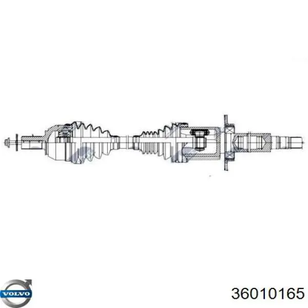 Купить 36010165 Volvo Шарнир угловых скоростей передний правый