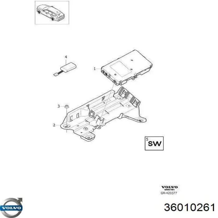  Volvo 36012939 цена, от 506.19 USD