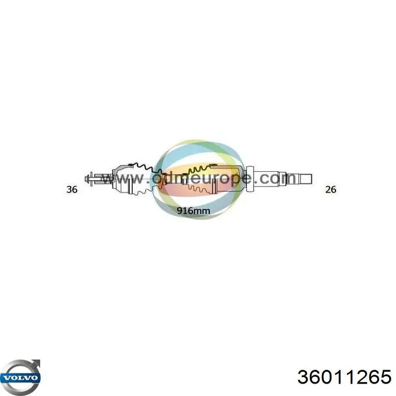  Volvo 36011265 цена, от 183.62 USD