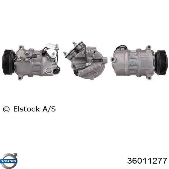 31348965 Volvo compressor de aparelho de ar condicionado