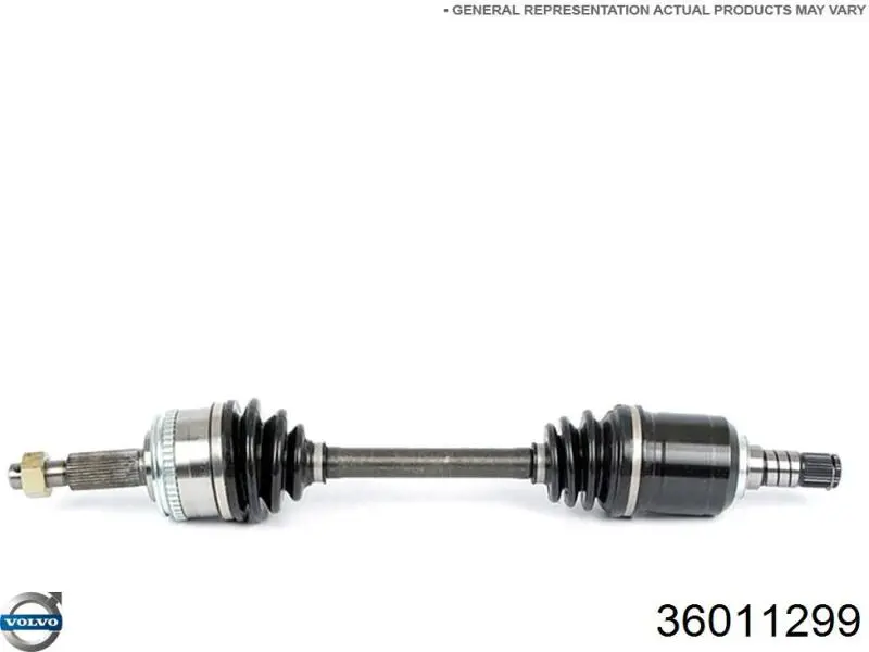 36011299 Volvo Полуось передняя, правая
