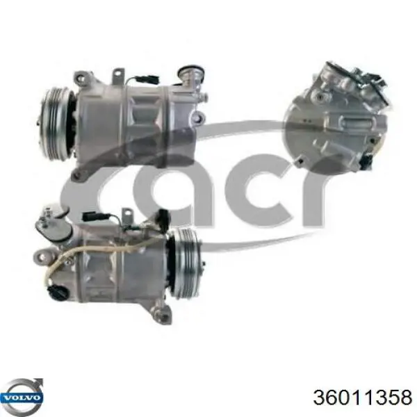 Купить 36011358 Volvo Компрессор климатической установки