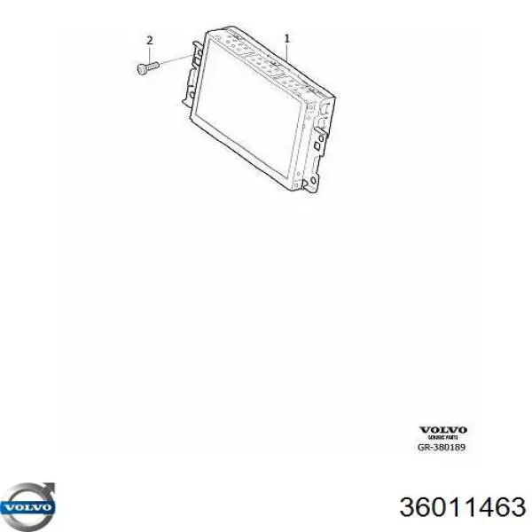 Дисплей многофункциональный 36011463 Volvo