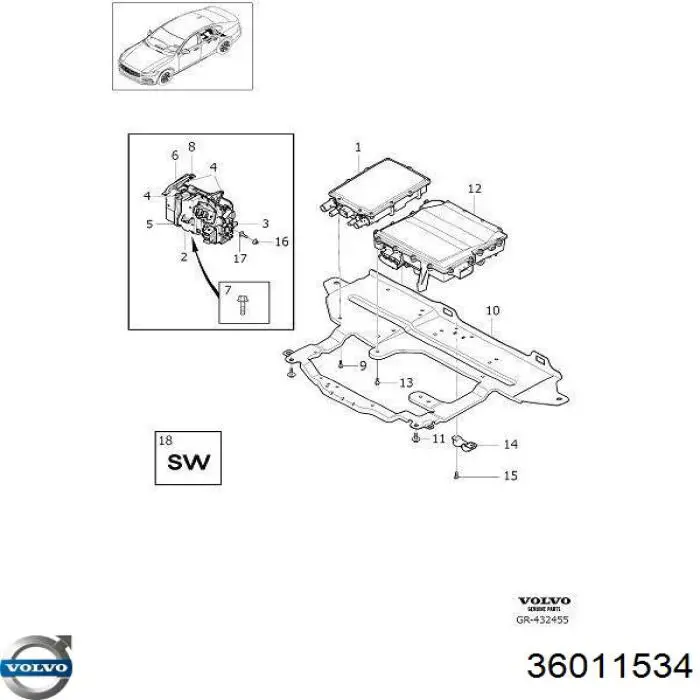  Volvo 36011534 цена, от 1142.78 USD