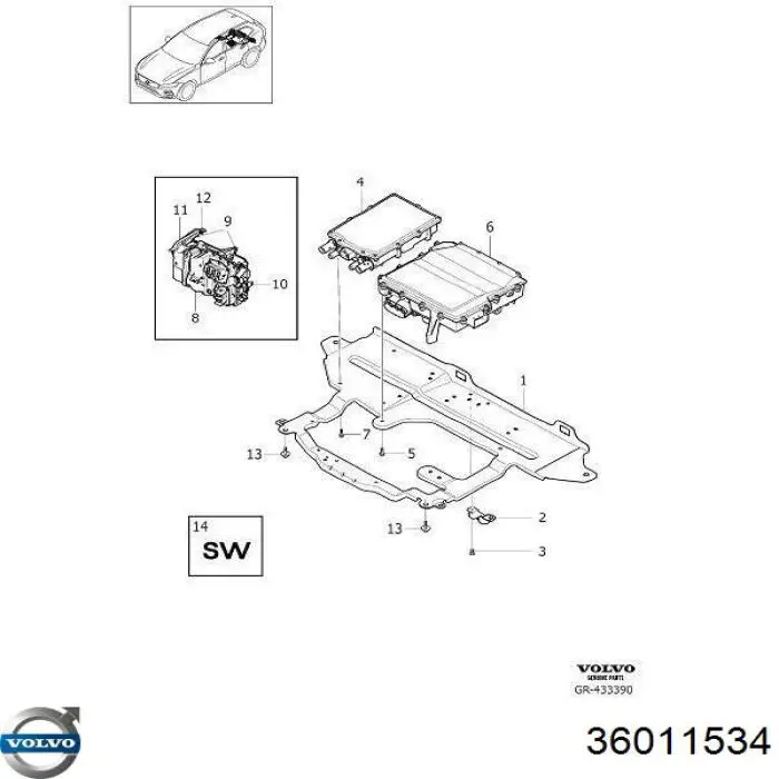 Купить 36011534 Volvo 