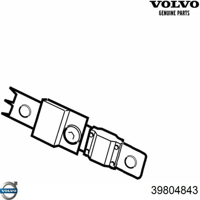 Купить 39804843 Volvo Накладка водительского зеркала