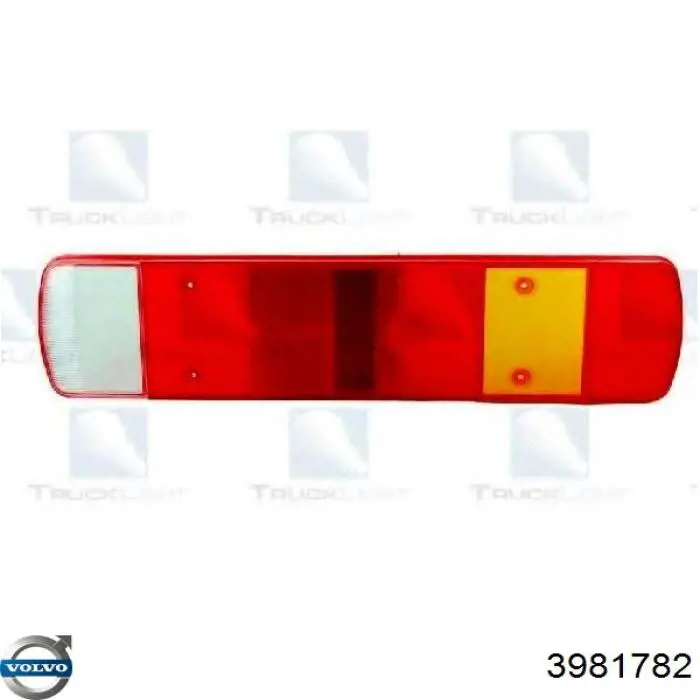 Стекло фонаря заднего Volvo 3981782 цена, от 8.37 USD
