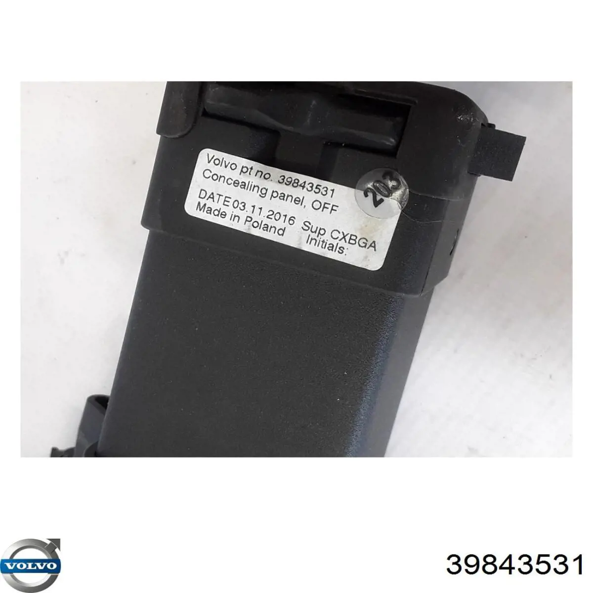 Солнцезащитный экран багажника Volvo 39843531 цена, от 100.79 USD