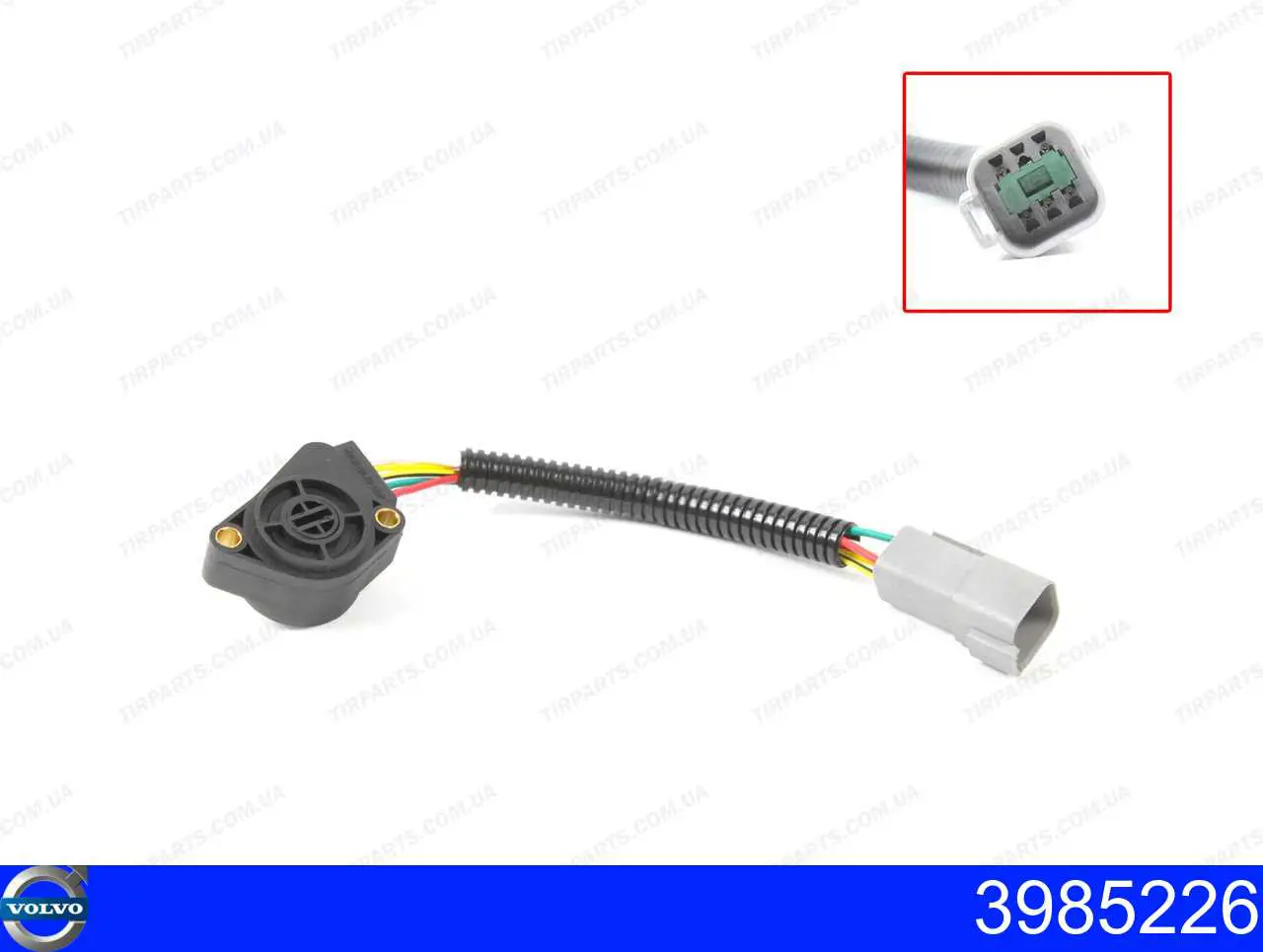 Датчик положения педали акселератора (газа) Volvo 3985226 цена, от 28.09 USD