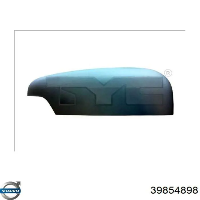 Накладка (крышка) зеркала заднего вида левая 39854898 Volvo
