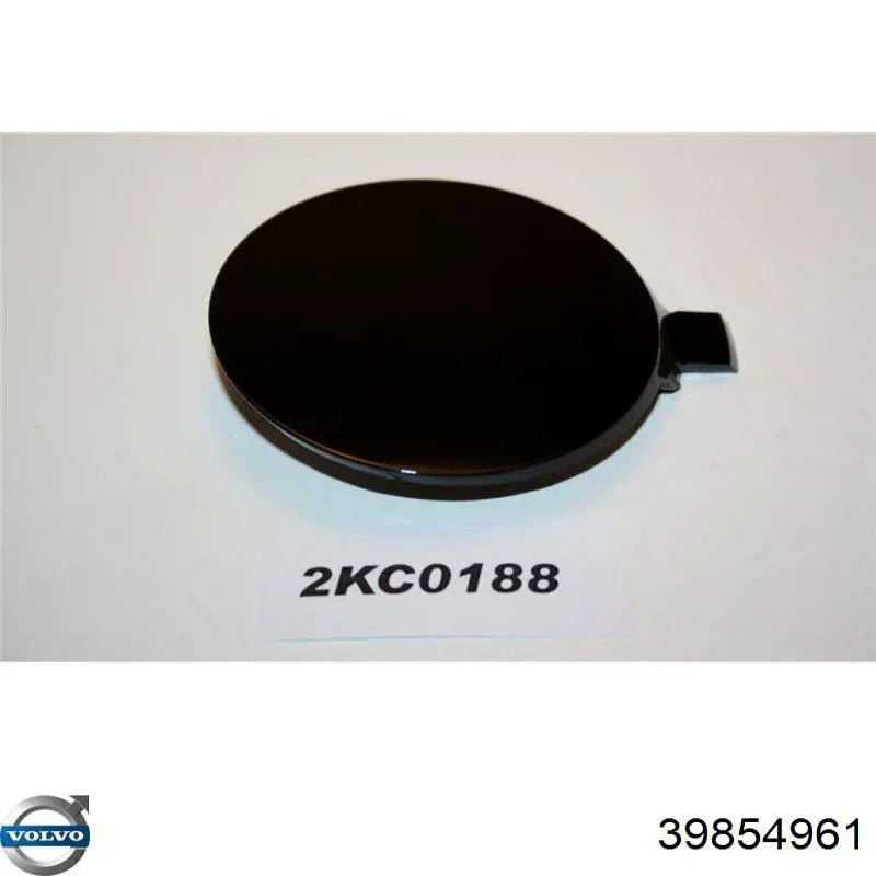 Передняя заглушка бампера буксировочного крюка на Volvo XC60 I 156