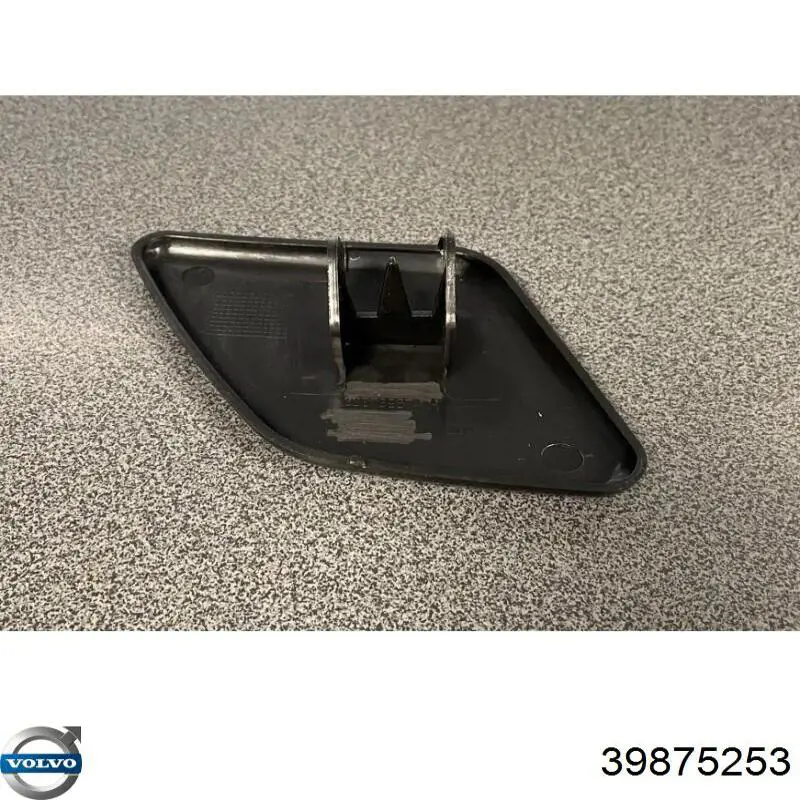 Placa sobreposta do injetor de fluido para lavador da luz dianteira para Volvo XC90 