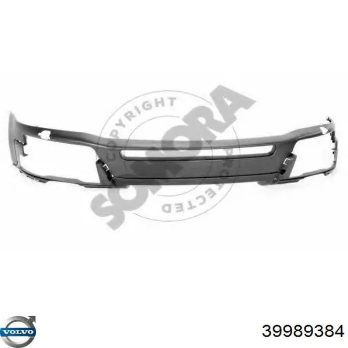 Купить 39989384 Volvo Буфер (бампер) передний