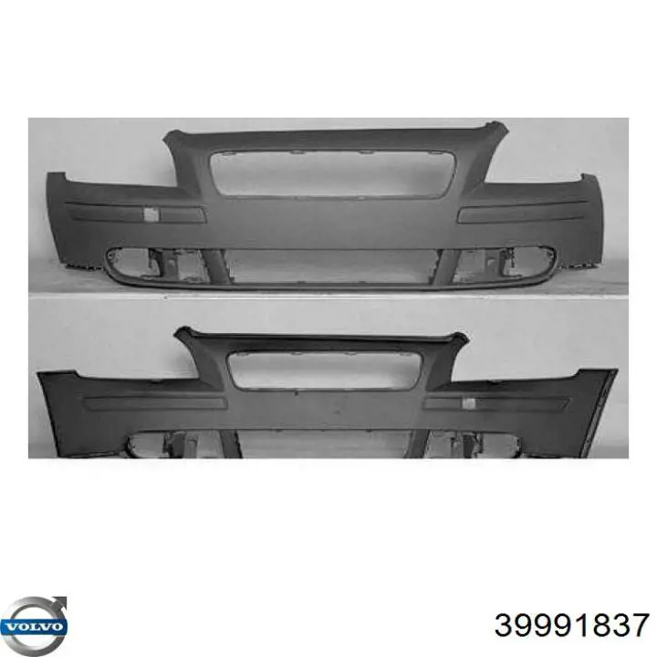 Купить 39988834 Volvo Буфер (бампер) передний
