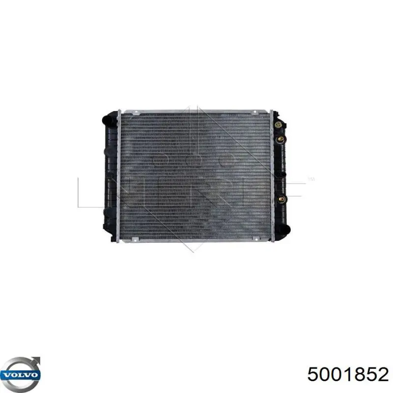 Радиатор охлаждения двигателя Volvo 5001852 цена, от 76.33 USD