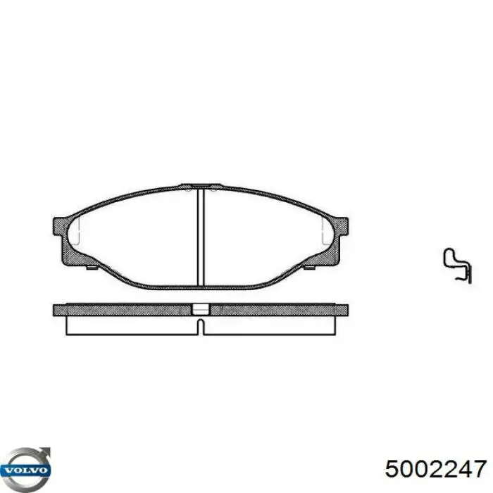 Радиатор 5002247 Volvo