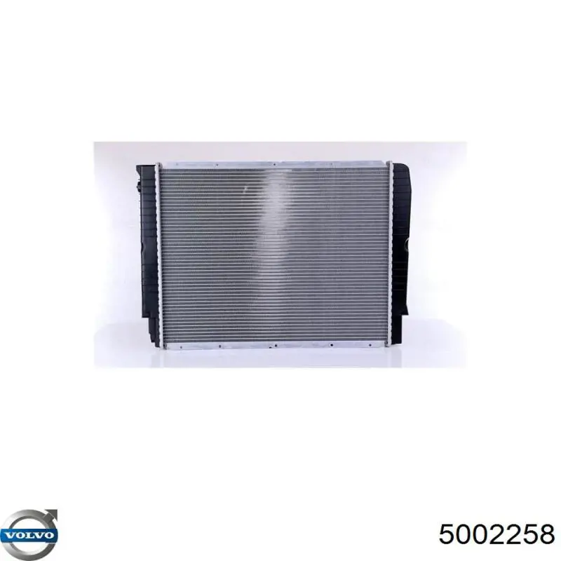 Радиатор охлаждения двигателя Volvo 940 седан (944) (1990 - 1994) цена, от 178.99 USD