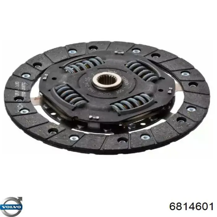Диск сцепления Volvo 740 седан (744) (1983 - 1992) цена, от 50.12 USD
