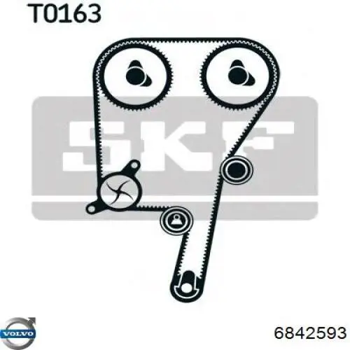 Купить Ролик ГРМ Вольво 850  LS