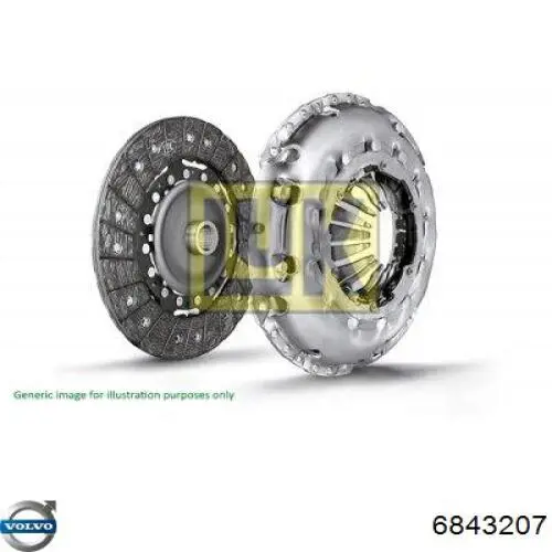 Диск сцепления Volvo 6843207 цена, от 142.44 USD