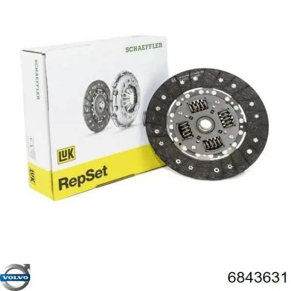 Диск сцепления 1862158032 Sachs